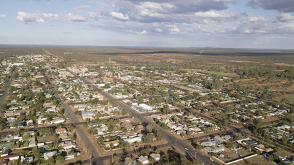 Wall Mural - new south wales town of cobar in the west of the state.