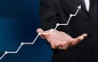 © BillionPhotos.com - Businessman and  growing line ,symbolize growing