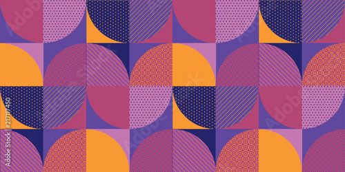 Abstract multicolored geome...