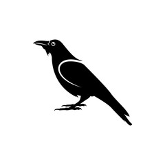 Wall Mural - raven silhouette