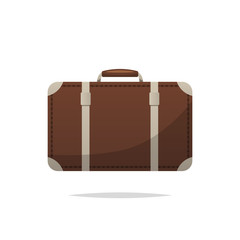 Wall Mural - Suitcase vector isolated illustration
