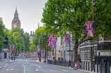 Fototapeta Big Ben - UK, England, London, Whitehall and Big Ben