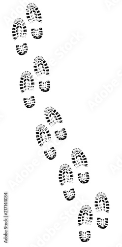 Sfondo con impronte di scarpe - Buy this stock illustration and explore similar illustrations at Adobe Stock | Adobe Stock