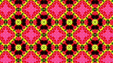 Colorful Shiny and Hypnotic Kaleidoscope