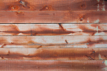 Sticker - Wood texture background, wooden panels close up. Grunge textured image