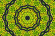 Abstract kaleidoscope pattern background