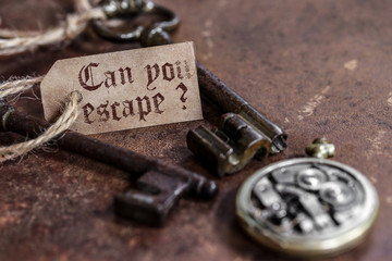 can you escape ? (fond rouille)