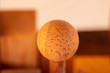 makro wooden ball