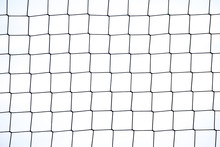  Beach Volleyball Net On White Background