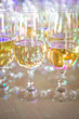 © teine - Champagne in flute glasses at a party