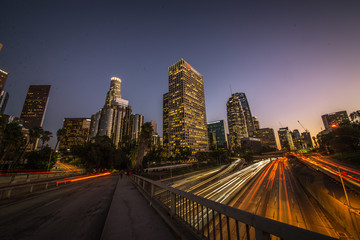 Wall Mural - Los angeles downtown