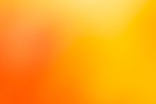 Abstract Defocused Orange And Yellow Circular Light Pattern