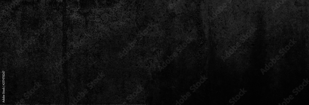 Beton-Textur in fast schwarz in XXL-Größe als Hintergrund - obrazy, fototapety, plakaty 