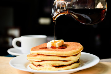 hot cakes con miel