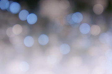 Wall Mural - bokeh golden night light , party in the night and Festival day, abstract bokeh blue and black color background