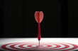 © ContributorArtist - Hitting the center of target, business target concept