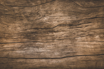 Canvas Print - Old wood texture , dirty surface wooden background , brown wood dark style