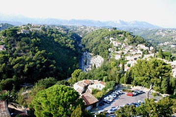 Hauteurs de Cagnes-sur-Mer (Alpes-Maritimes)