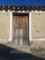 Wall Mural -  Old wooden door