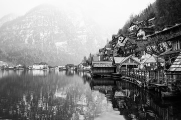 Sticker - Hallstatt in Austria