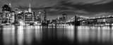 Fototapeta Mosty linowy / wiszący - New york Black & white