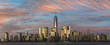 Downtown Manhattan Panoramic, Study 2