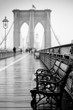 Brooklyn Bridge in Rain, Study 1