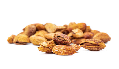 Wall Mural - roasted almond seed high protein healthy natural food