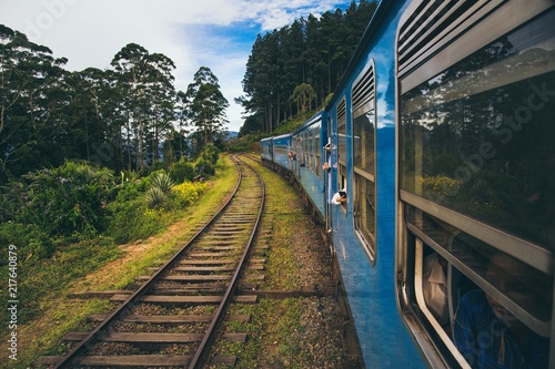 Voyage En Train Au Sri Lanka Paysage Tourisme Buy This Stock