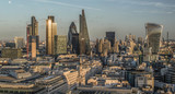 Fototapeta Miasto - The City of London Financial Centre of the UK