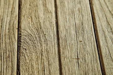 Closeup on wooden board background