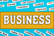 © Renat - Business Tag word cloud Logo