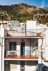 Wall Mural - Houses in the white village of Mijas. Costa del Sol, Spain