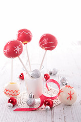 Wall Mural - christmas decoration and candy