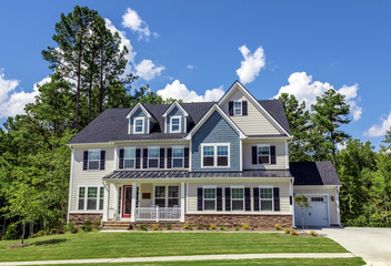 Beautiful newly built  house, American colonial style