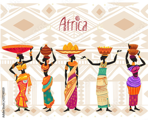 Obrazy Afryka  afrykanskie-kobiety-z-napisem