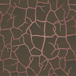 © Юрий Парменов - Craquelure pattern decorative plaster, cracked earth, soil surface erosion. Seamless texture. Fashionable modern wallpaper. Vector