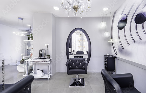 Modern Bright Beauty Salon Or Baber Shop Hair Salon