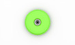 © Herr Loeffler - Button green on white background 3d illustration