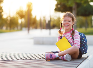 child girl schoolgirl elementary school student