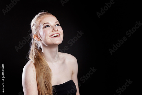 Beauty Fashion Model Girl With Long Healthy Smooth Straight Hair