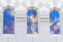 Closeup Church Window