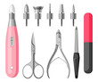 © incomible - Set of tools for manicure.
