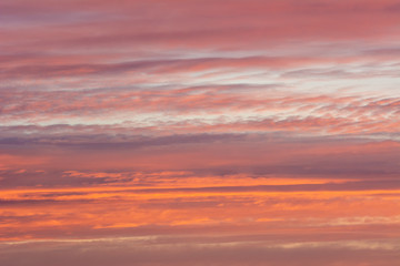 Wall Mural - Background of the evening sky and amazing clouds.
