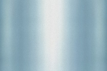 Reflection of wave corrugated light blue aluminum, texture background