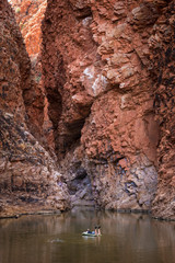 Wall Mural - swimming at Redbank Gorge