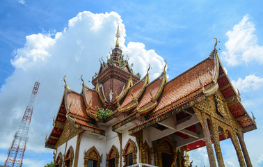 Wall Mural - Buddhist pagoda in Chiang Mai, Thailand