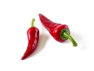 Red pepper pods