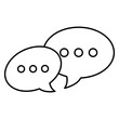 © Gstudio - speech bubbles message icon