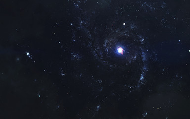 Wall Mural - supernova science fiction wallpaper, birth of star, galaxy in deep space. elements of this image fur
